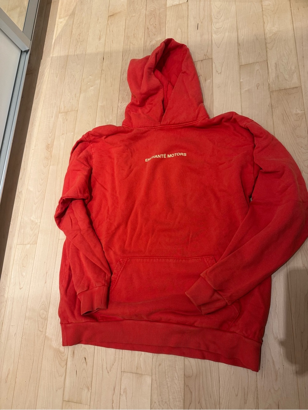 Emchante Motors Red Pullover Hoodie